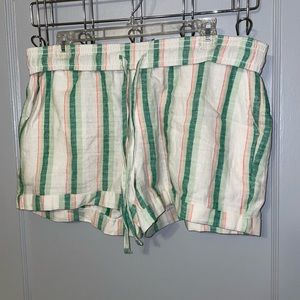 BRAND NEW Old Navy Linen Summer Stripe Shorts